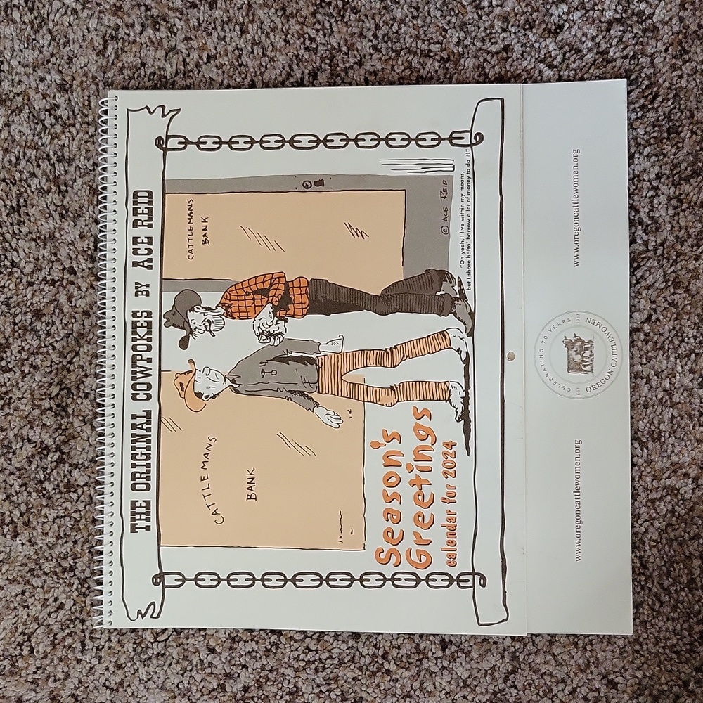 2024 The Orginal Cowpokes Calendar